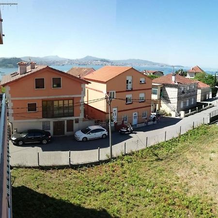 Amplio y luminoso piso con vistas a Islas Cíes Moaña Exterior foto