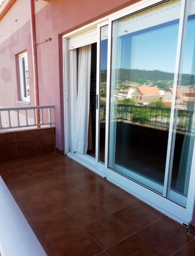 Amplio y luminoso piso con vistas a Islas Cíes Moaña Exterior foto